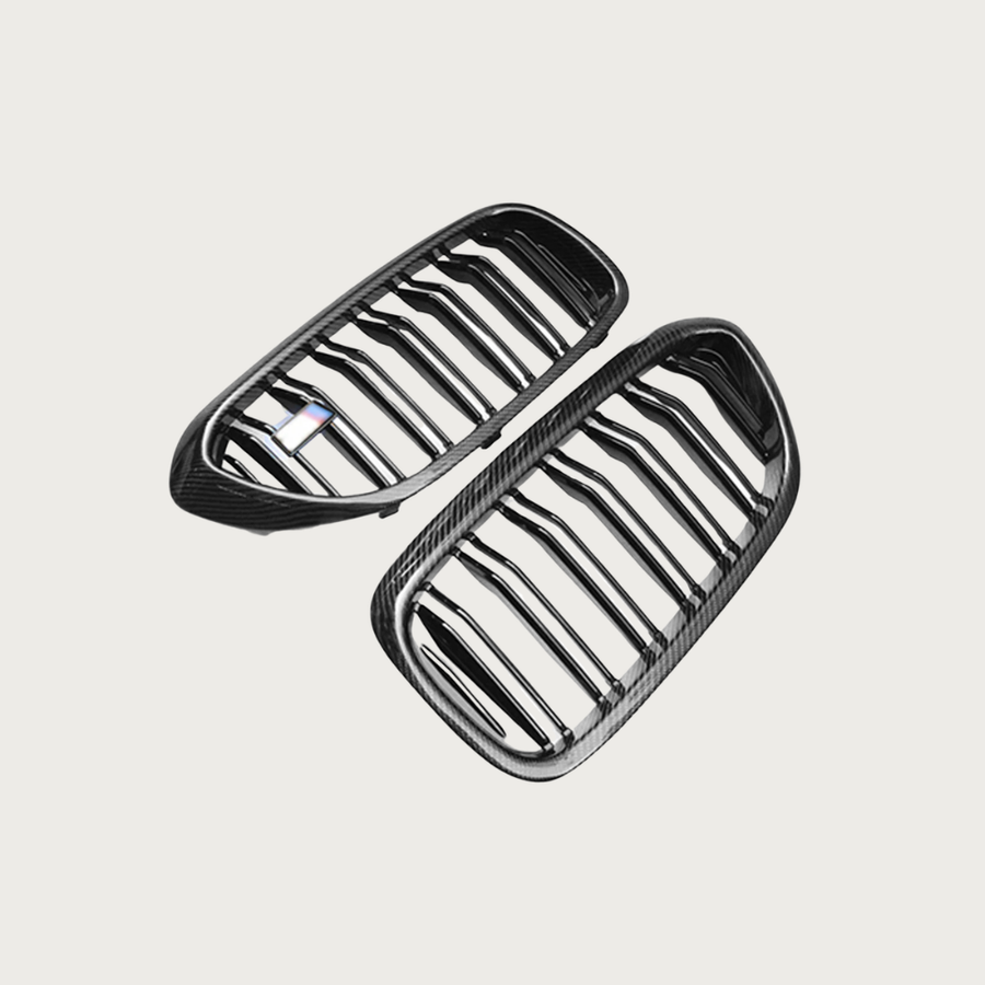 Carbon Fiber Front Kidney Grille - BMW 5 Series