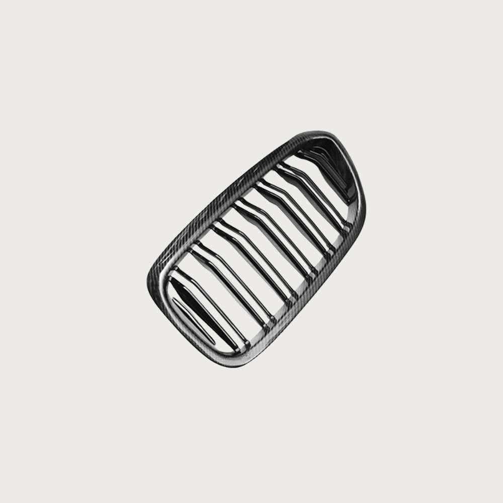 Carbon Fiber Front Kidney Grille - BMW 5 Series