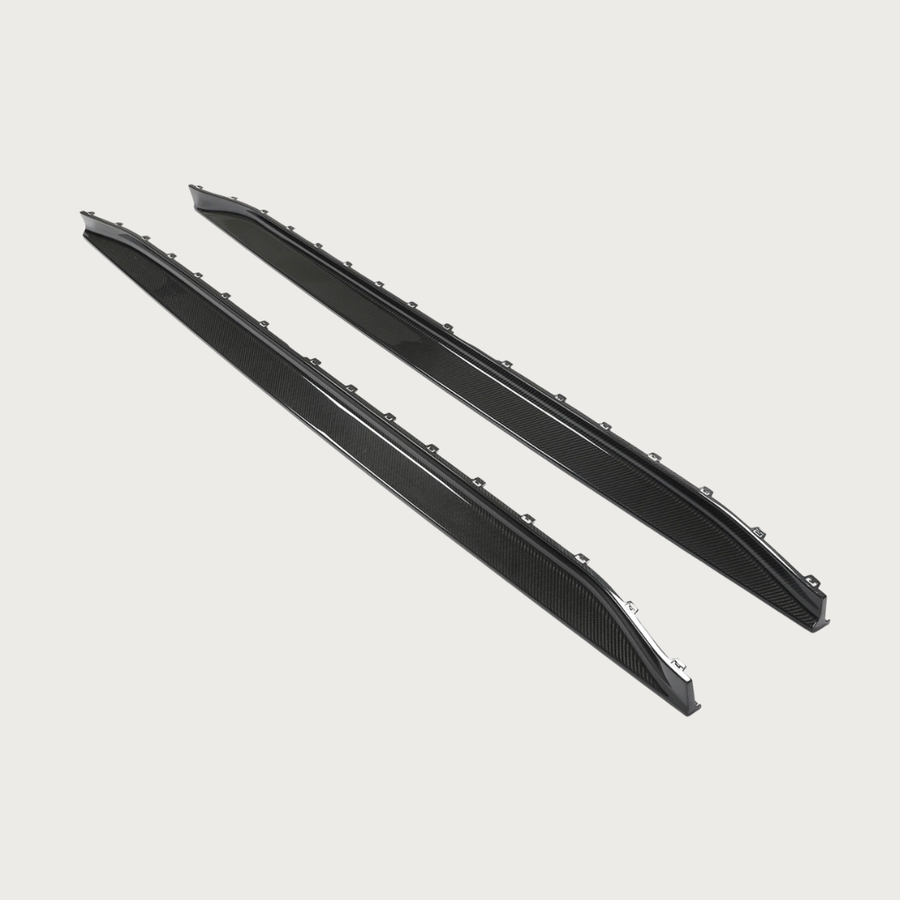 3D Style Carbon Fiber Side Skirts - BMW M4 G82