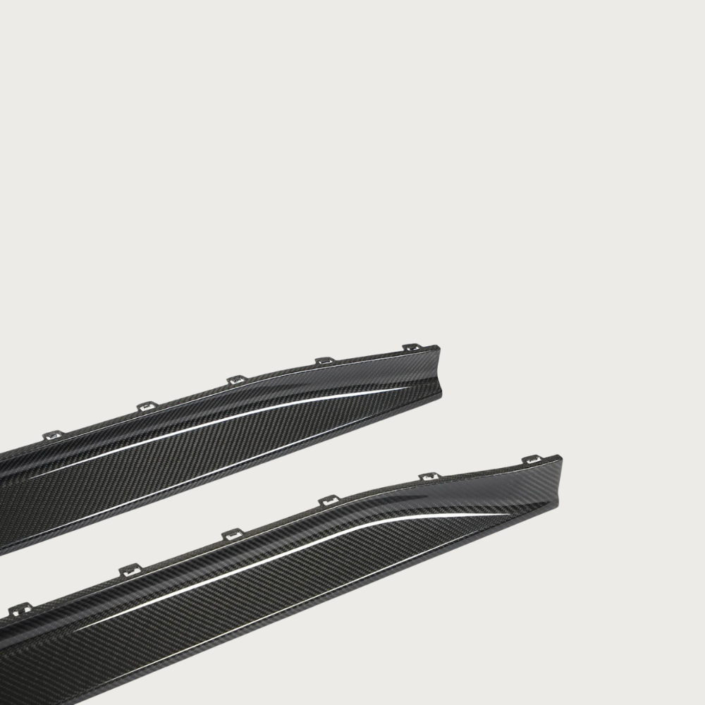 3D Style Carbon Fiber Side Skirts - BMW M4 G82