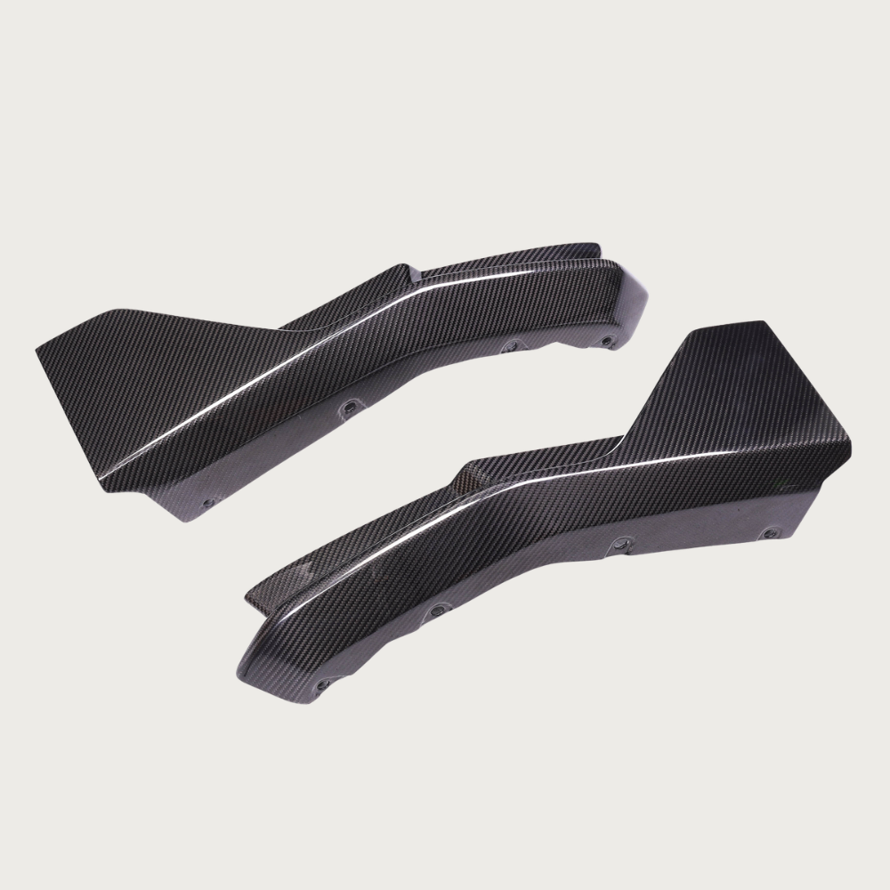 MP Style Carbon Fiber Rear Diffuser Extensions - BMW M4 G82