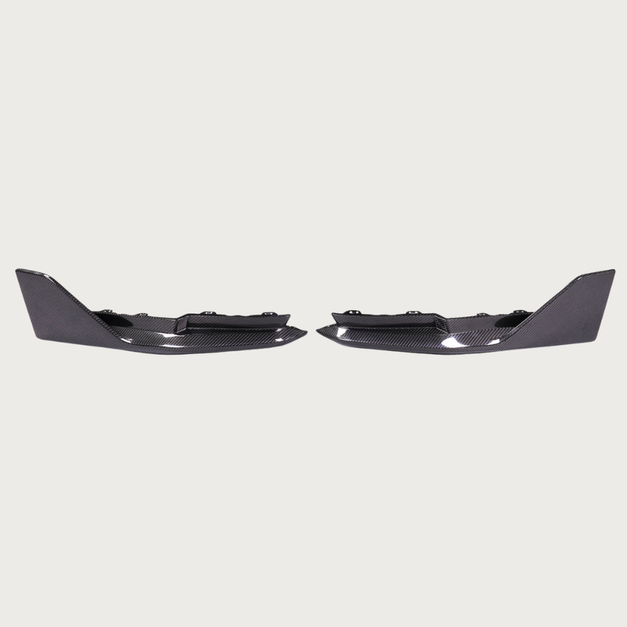 MP Style Carbon Fiber Rear Diffuser Extensions - BMW M4 G82