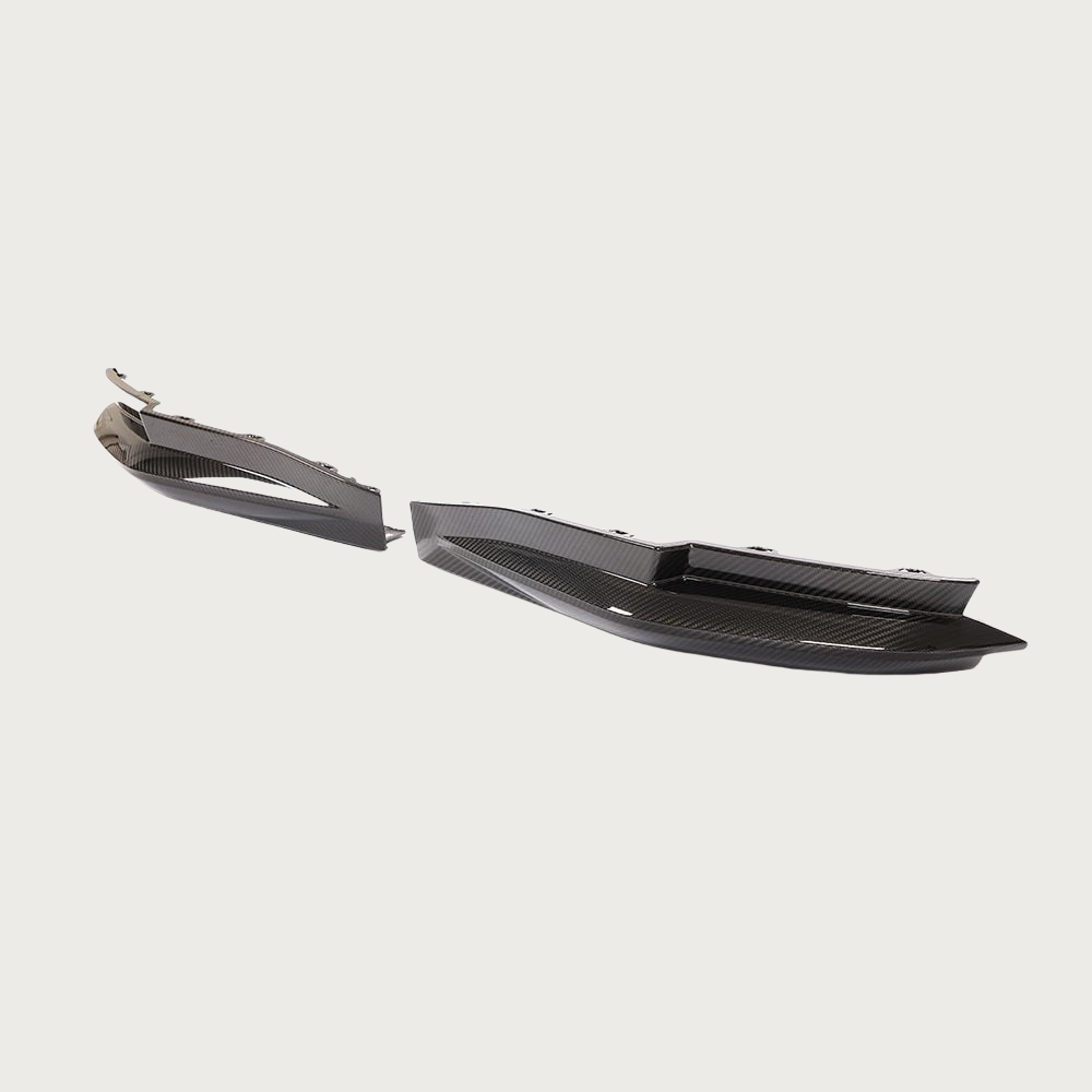 OEM Style Carbon Fiber Rear Diffuser Extensions - BMW M4 G82