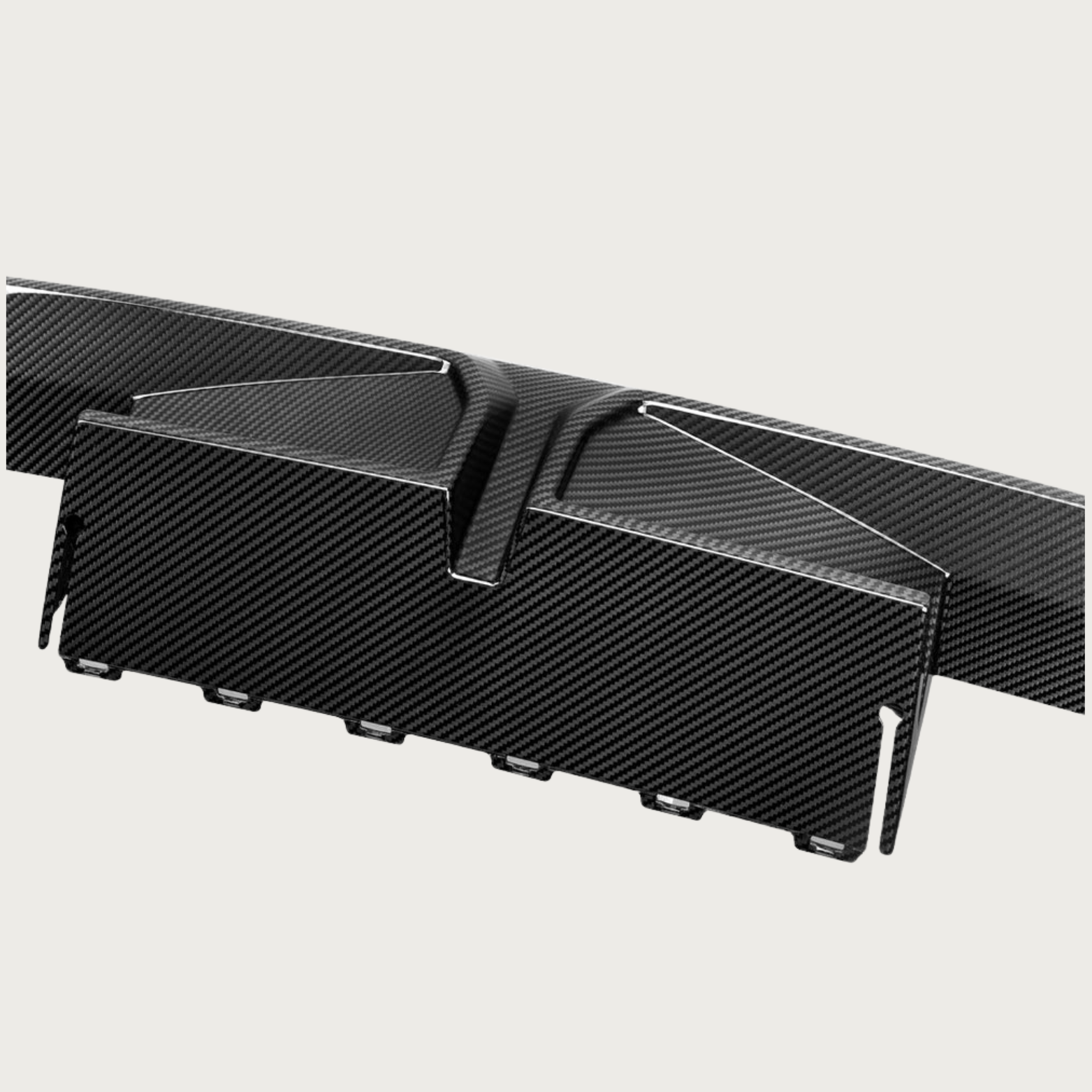 CS Style Carbon Fiber Rear Diffuser - BMW M2 G87