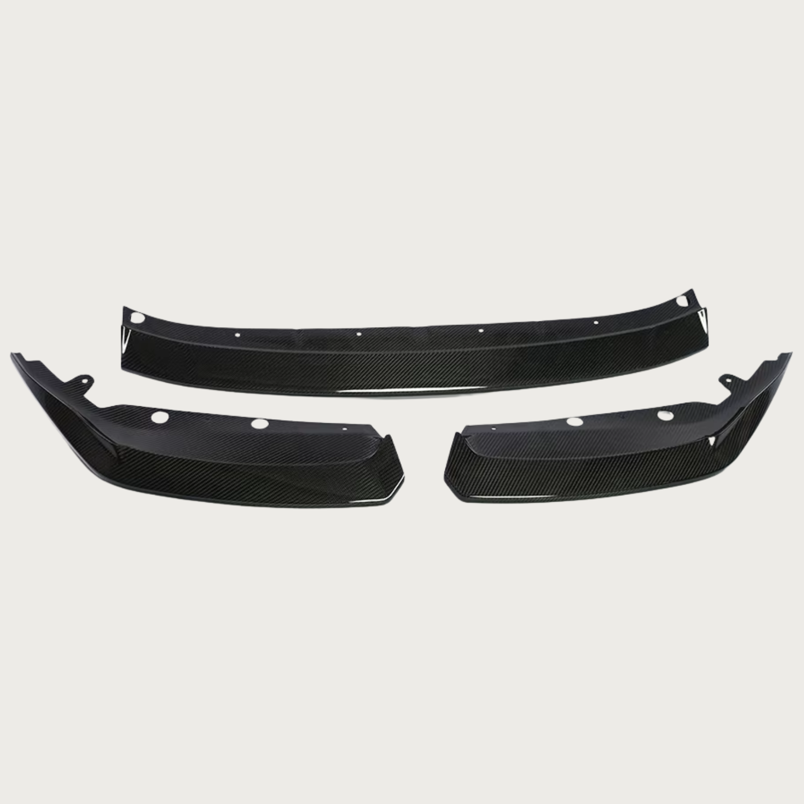 CT Style Carbon Fiber Front Splitter - BMW M2 G87