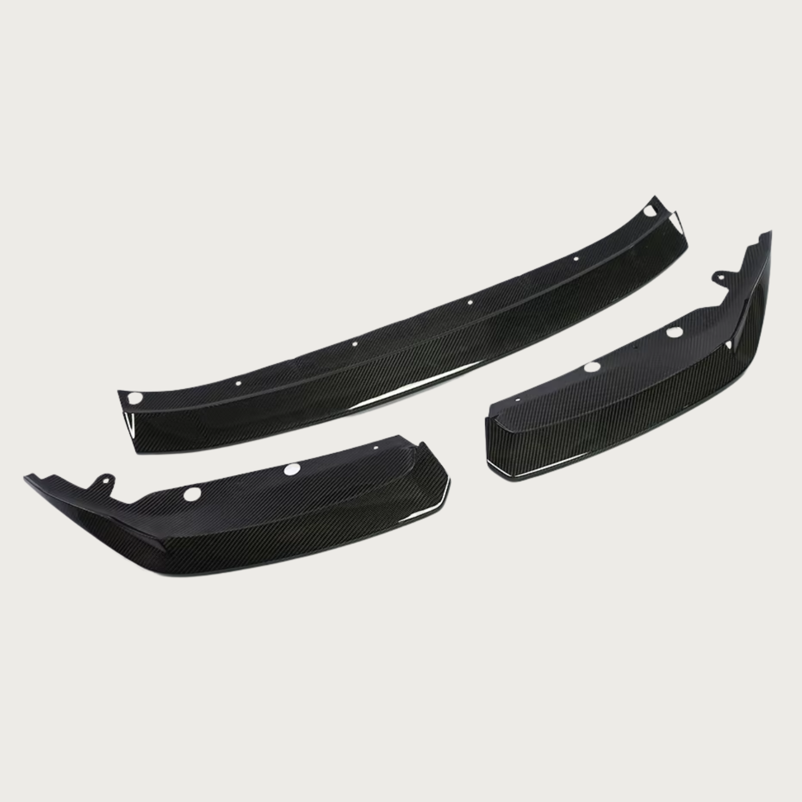 CT Style Carbon Fiber Front Splitter - BMW M2 G87