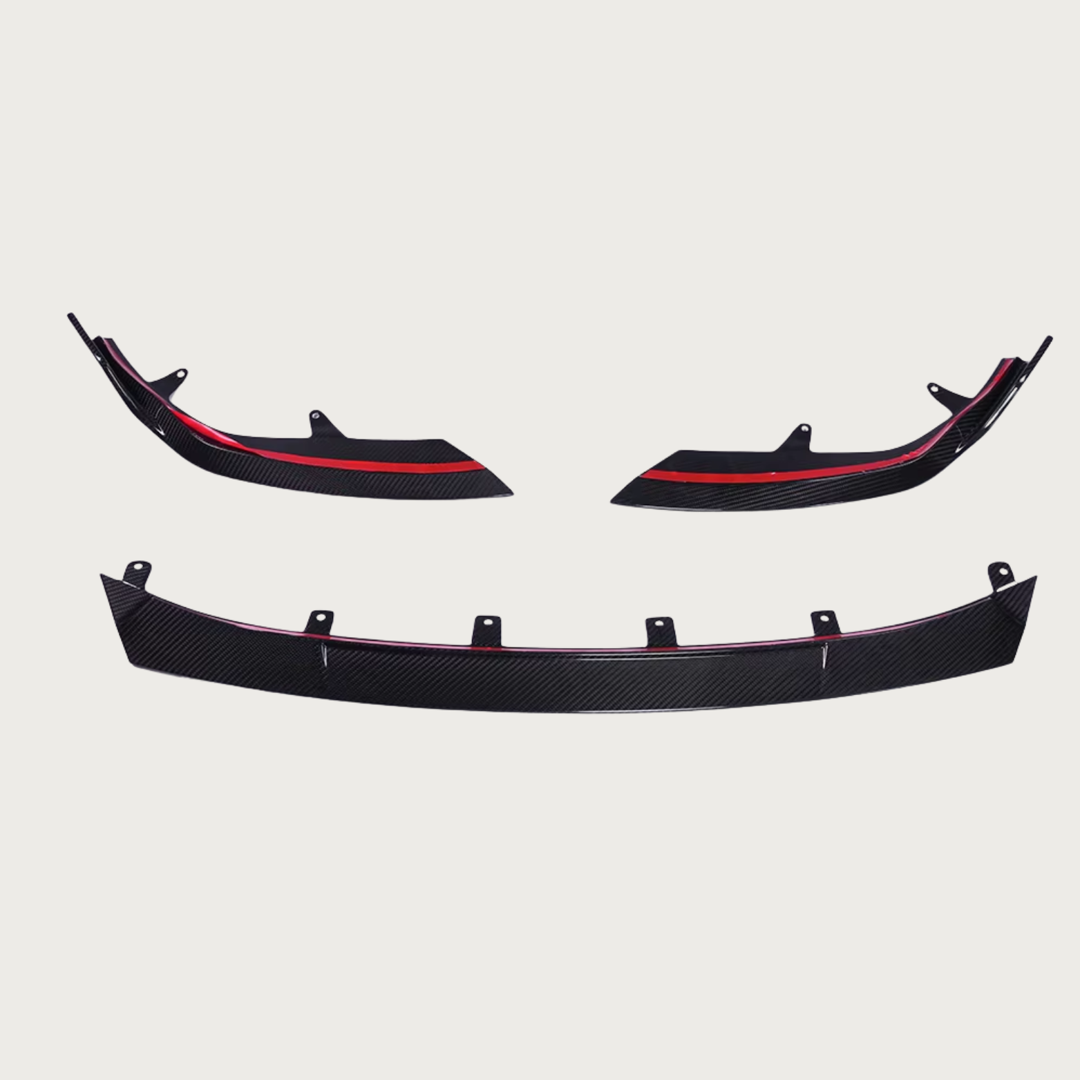 TRE Style Carbon Fiber Front Splitter - BMW M2 G87