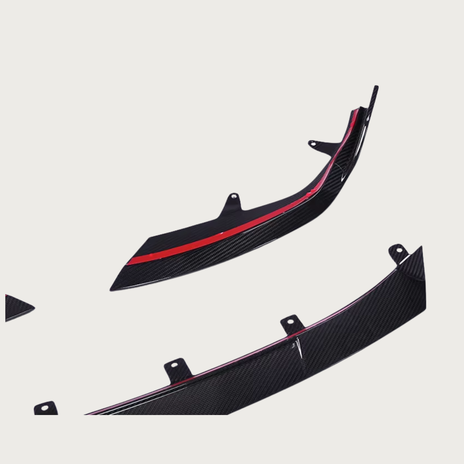 TRE Style Carbon Fiber Front Splitter - BMW M2 G87
