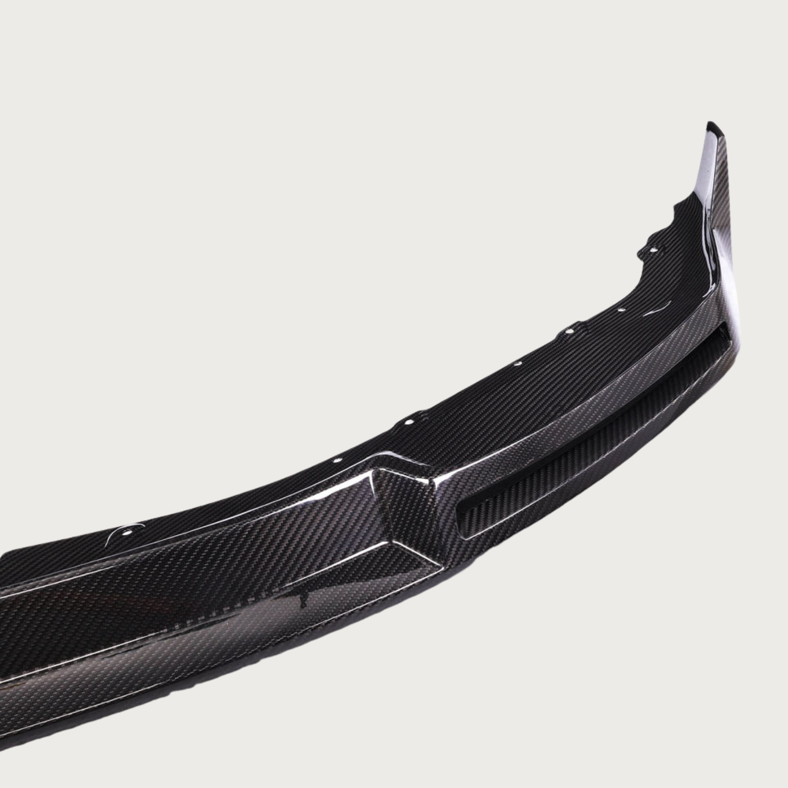 V Style Carbon Fiber Front Splitter - BMW M2 G87