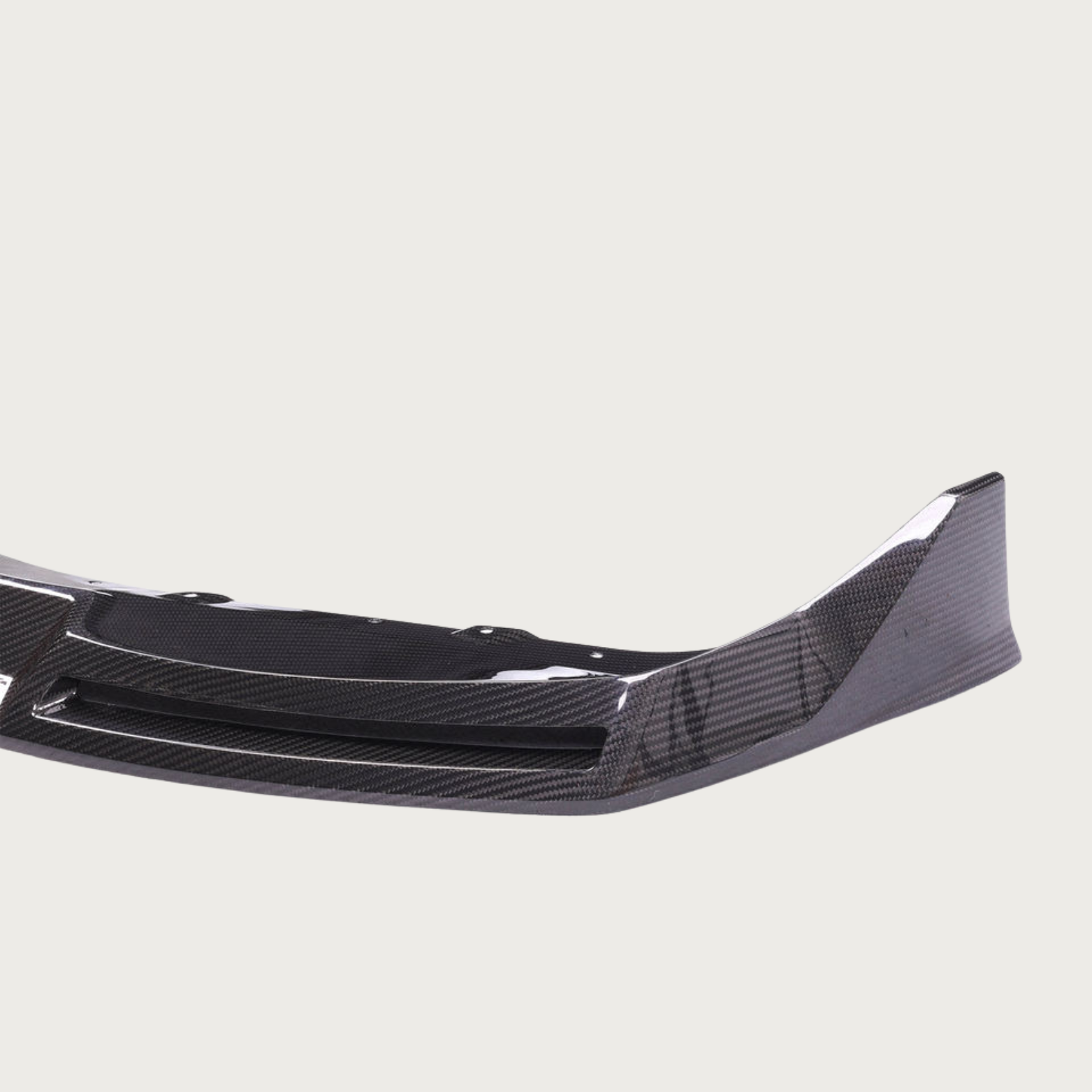 V Style Carbon Fiber Front Splitter - BMW M2 G87