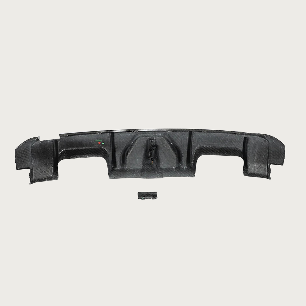 Carbon Fiber LED Style Rear Diffuser - BMW M3/4