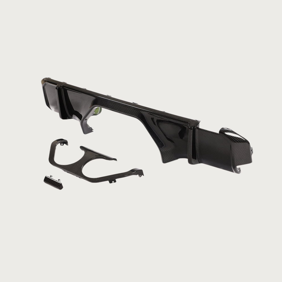 MP Style Carbon Fiber Rear Diffuser - BMW M3/4