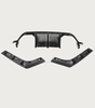 Carbon Fiber Rear Diffuser V Style - BMW M3/4