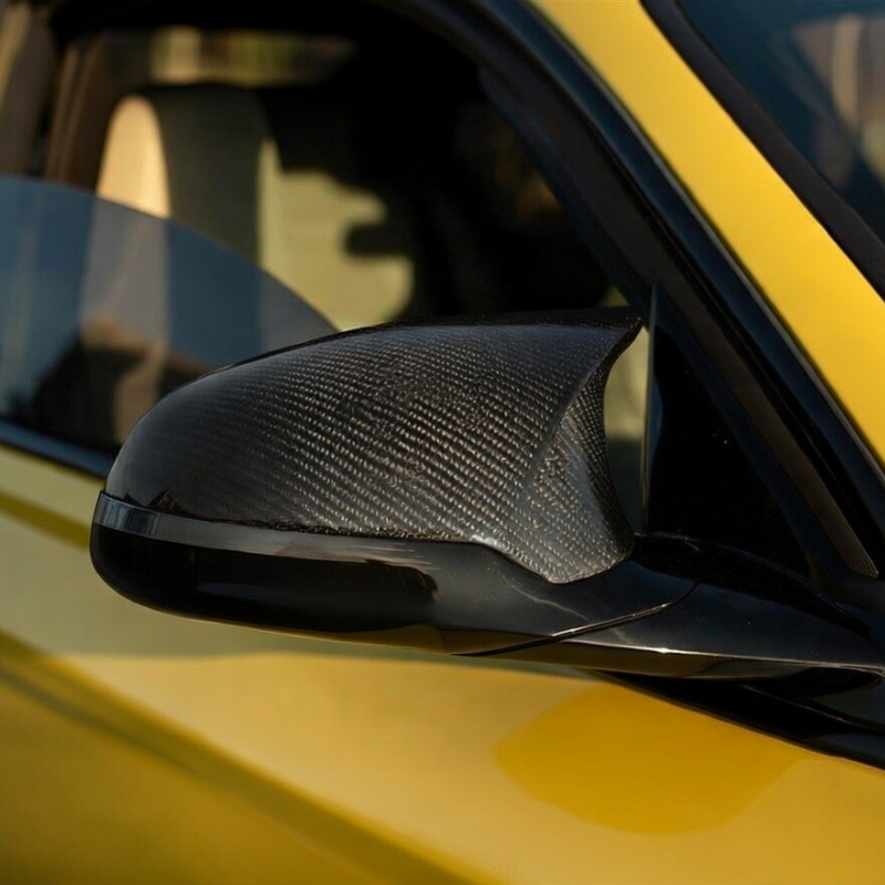 Carbon Fiber Mirror Caps - BMW M2/3/4