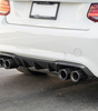 Carbon Fiber Rear Diffuser MP Style - BMW M2