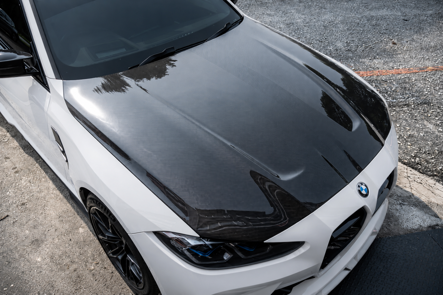 CSL Style Carbon Fiber Hood - BMW M4 G82