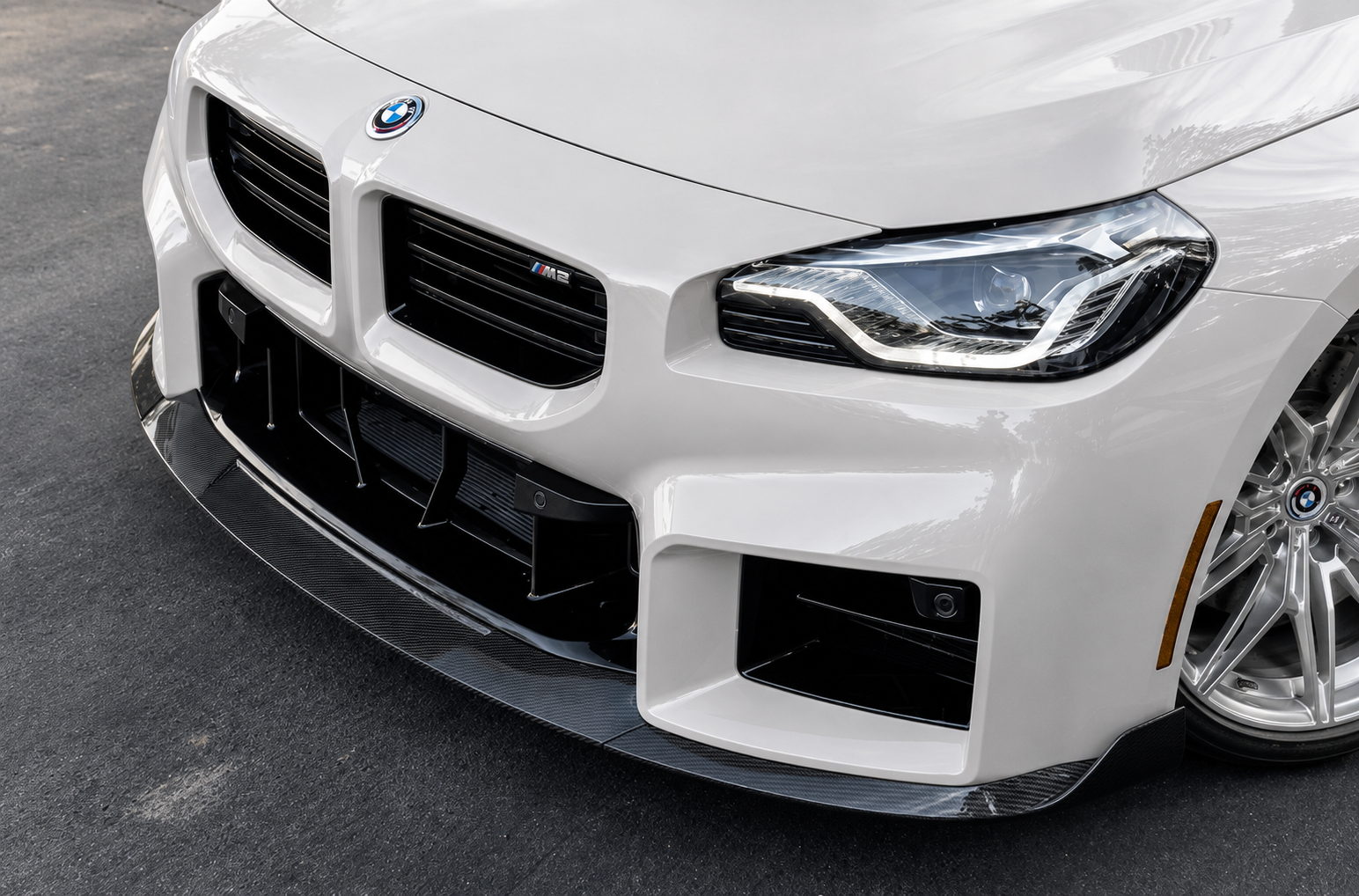 TRE Style Carbon Fiber Front Splitter - BMW M2 G87