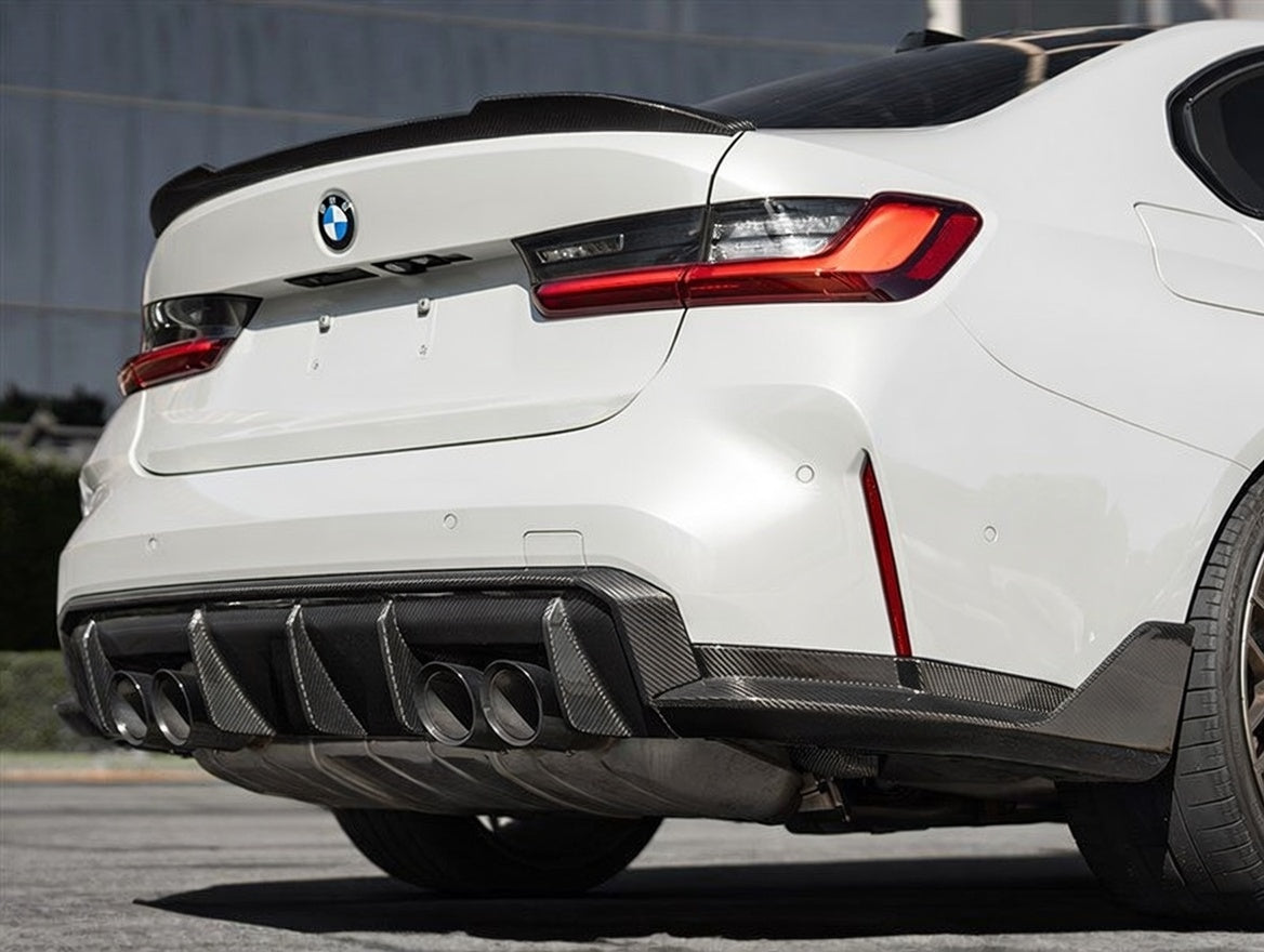 Carbon Fiber Rear Splitters MP Style - BMW M3