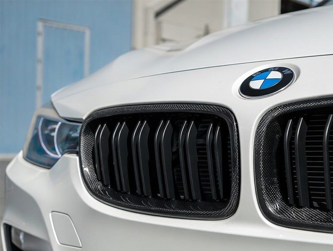 Carbon Fiber Kidney Grille - BMW 3 Series