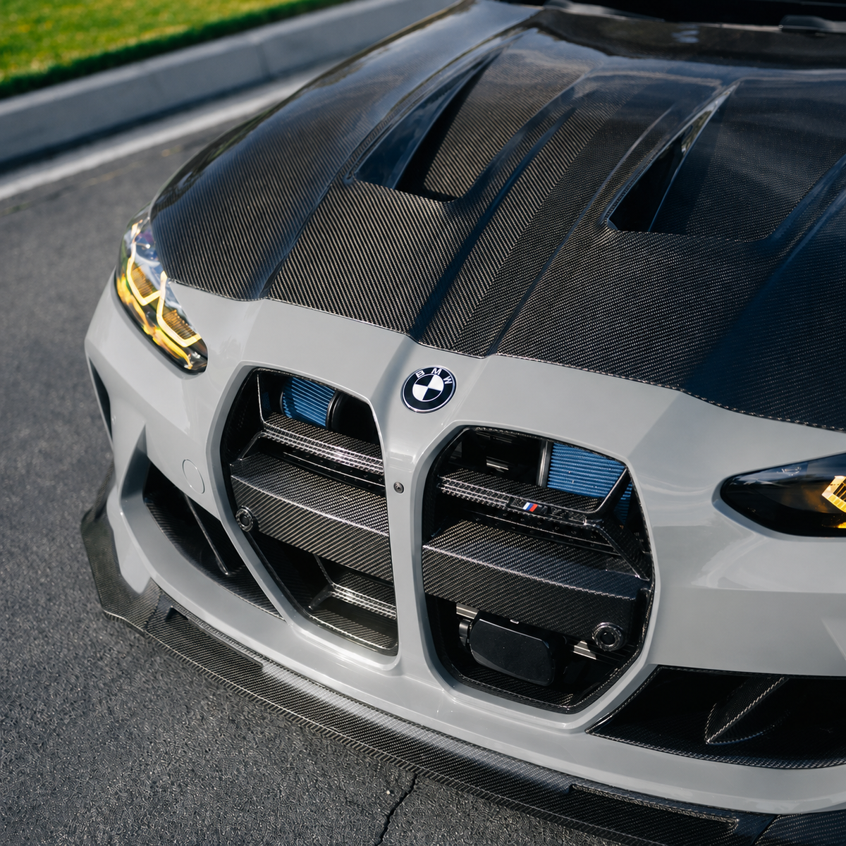 Carbon Fiber Grille CSL Style - BMW M3/M4