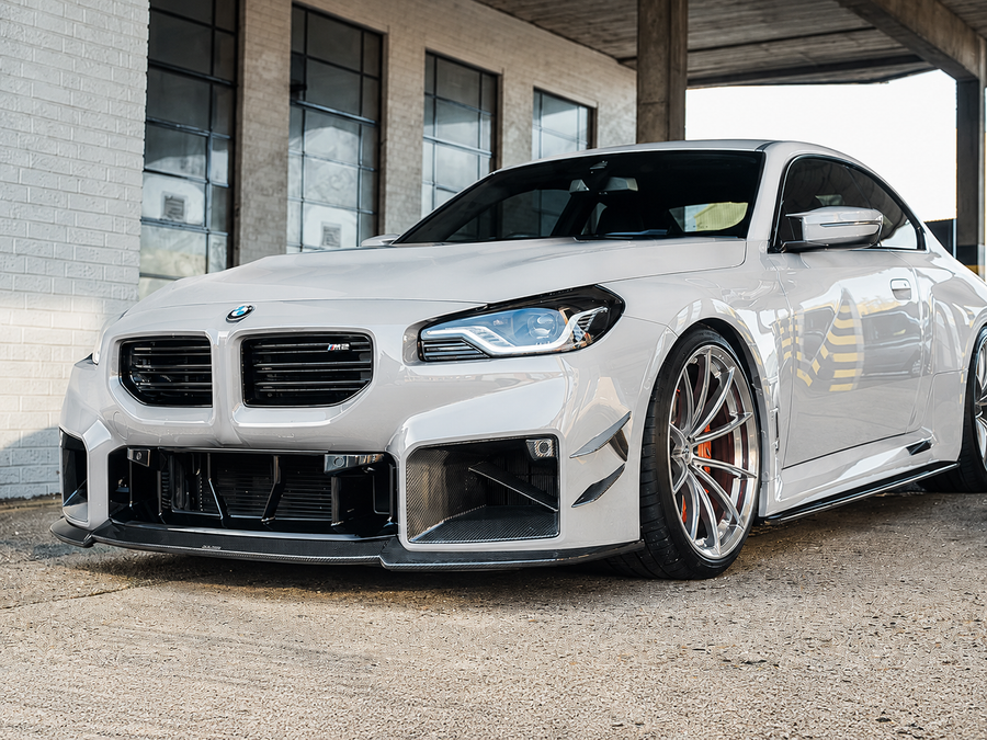 CT Style Carbon Fiber Front Splitter - BMW M2 G87