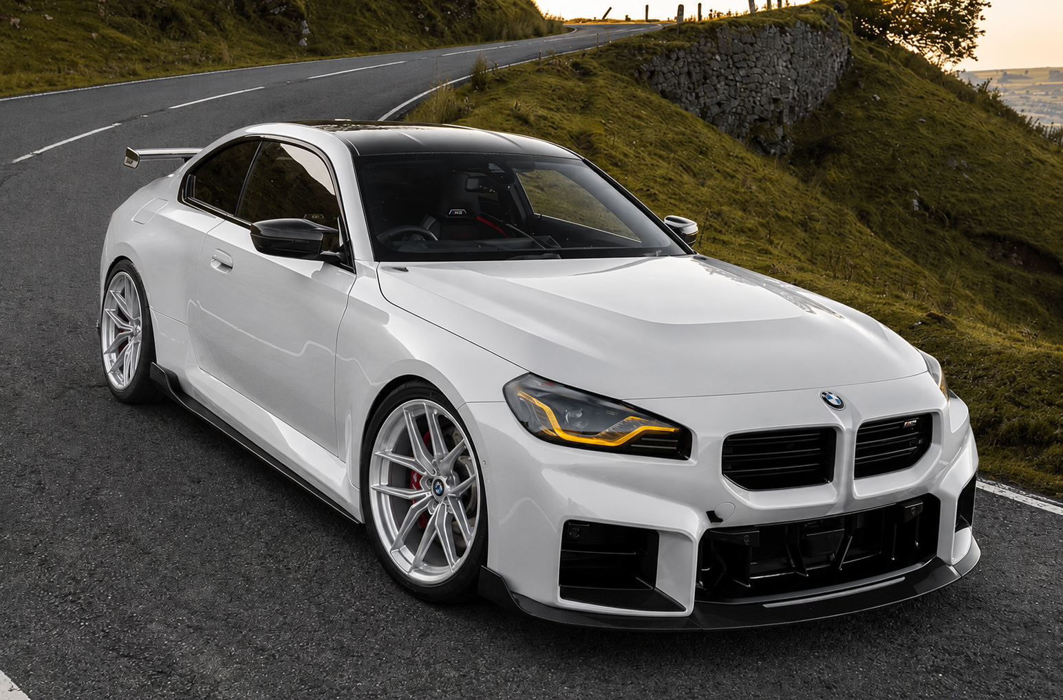 TRE Style Carbon Fiber Front Splitter - BMW M2 G87