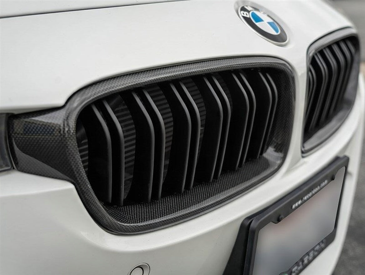 Carbon Fiber Kidney Grille - BMW 3 Series