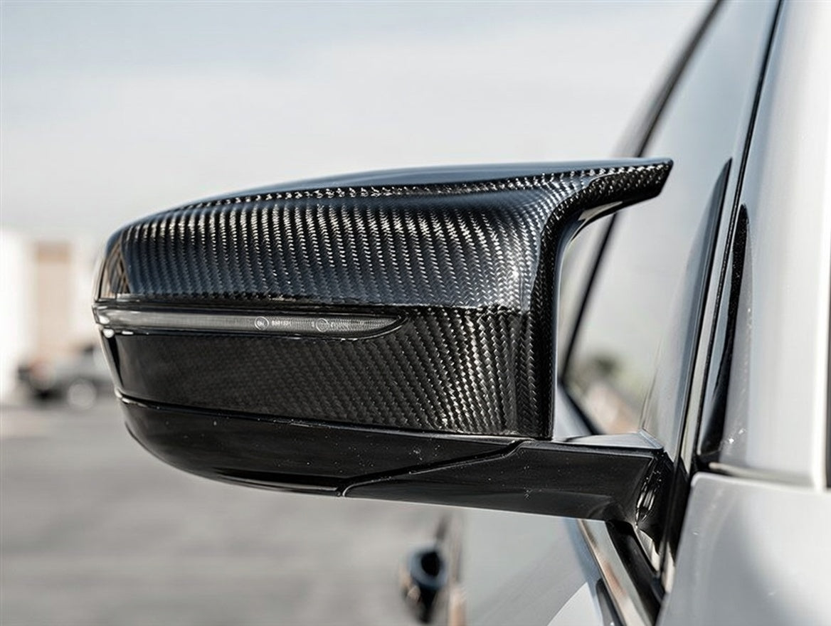 Carbon Fiber Mirror Caps - BMW M5