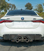 Carbon Fiber Rear Diffuser MP Style - BMW M3/4
