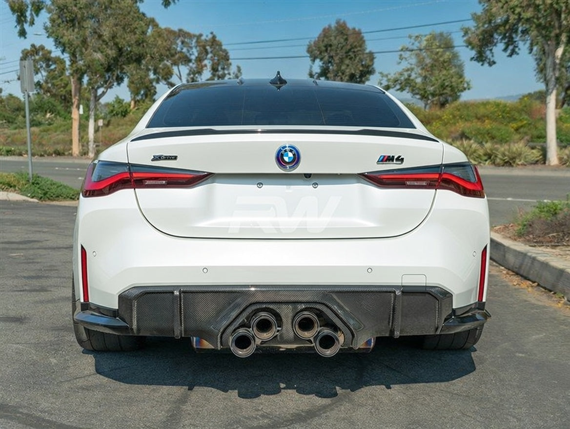 Carbon Fiber Rear Diffuser MP Style - BMW M3/4