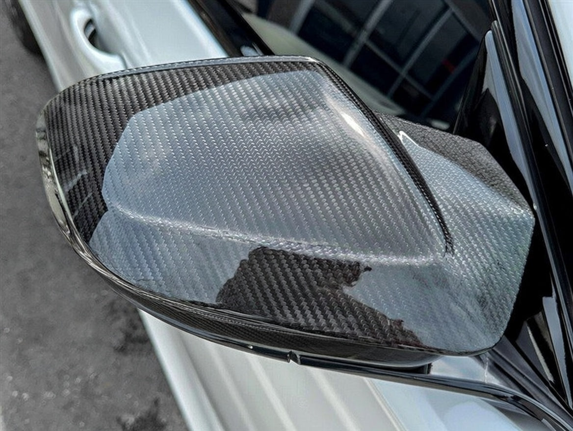 Carbon Fiber Mirror Caps - BMW M5/5 Series
