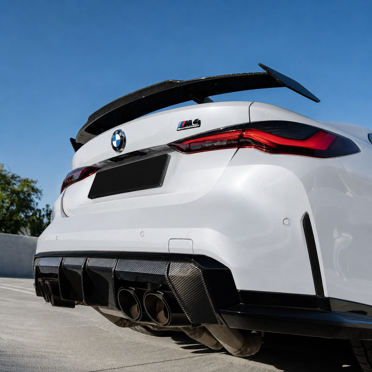MP Style Carbon Fiber Wing - BMW M3/4 G8X