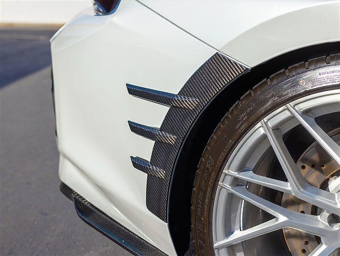 Carbon Fiber Rear Fender Trim - BMW M2