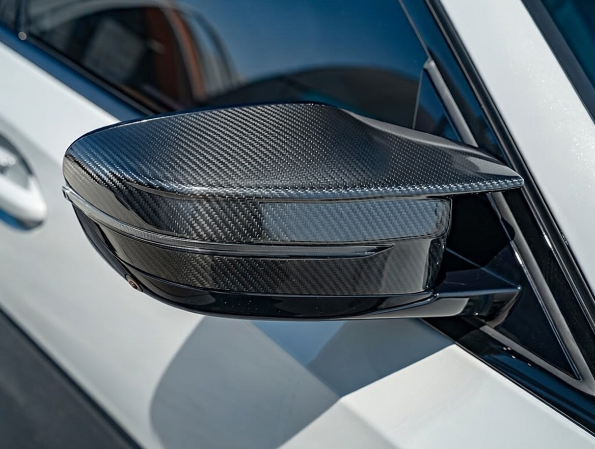 Carbon Fiber Mirror Caps - BMW 2/3/4 Series