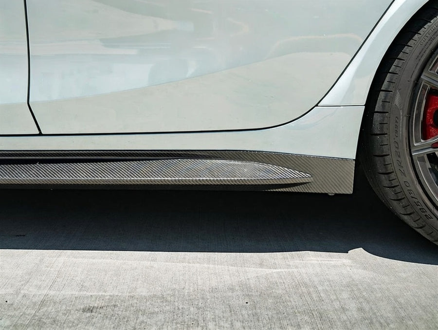 Carbon Fiber Side Skirts OEM Style - BMW M3