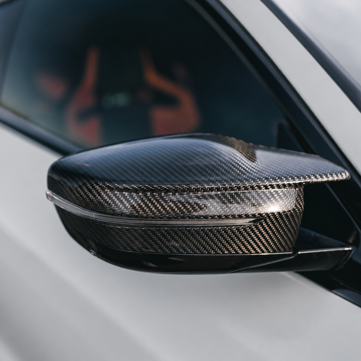 Carbon Fiber Mirror Cover Caps - BMW M2/3/4