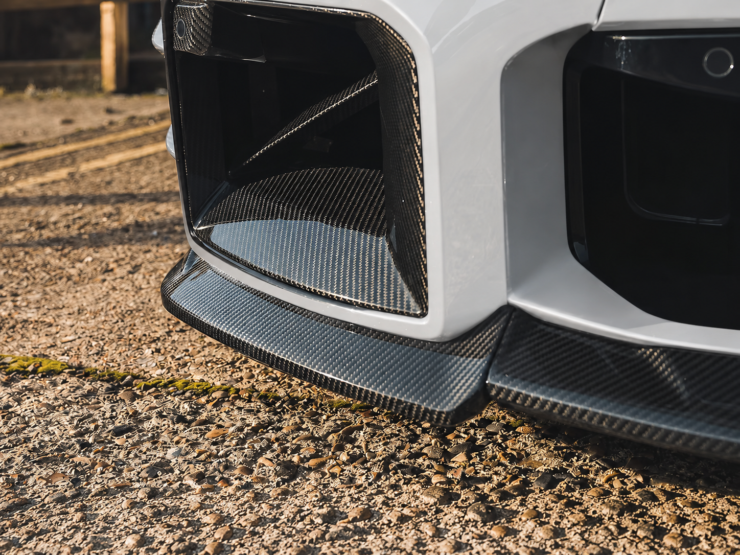 CT Style Carbon Fiber Front Splitter - BMW M2 G87
