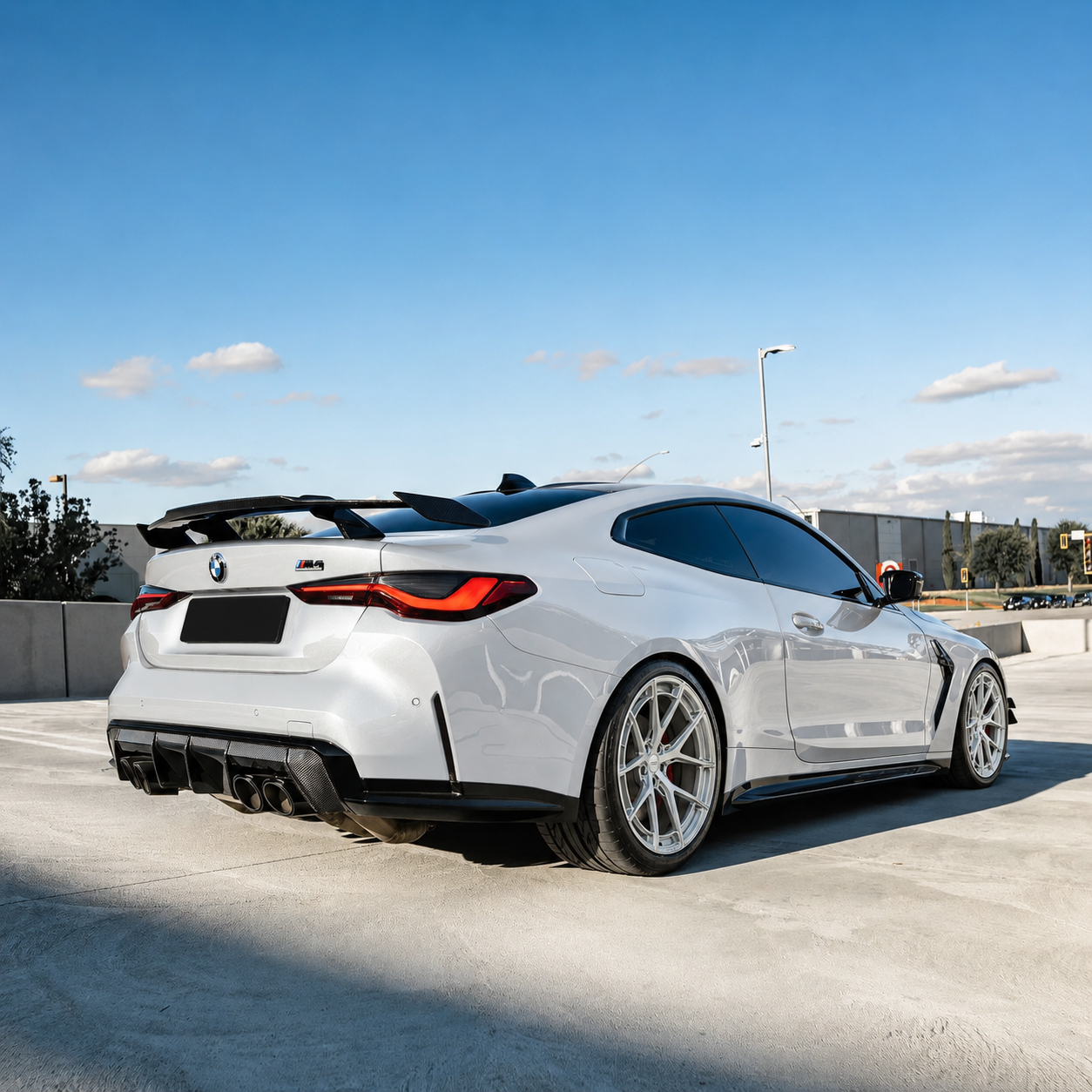 MP Style Carbon Fiber Wing - BMW M3/4 G8X