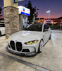 V Style Carbon Fiber Front Splitter - BMW M3/4 G8X