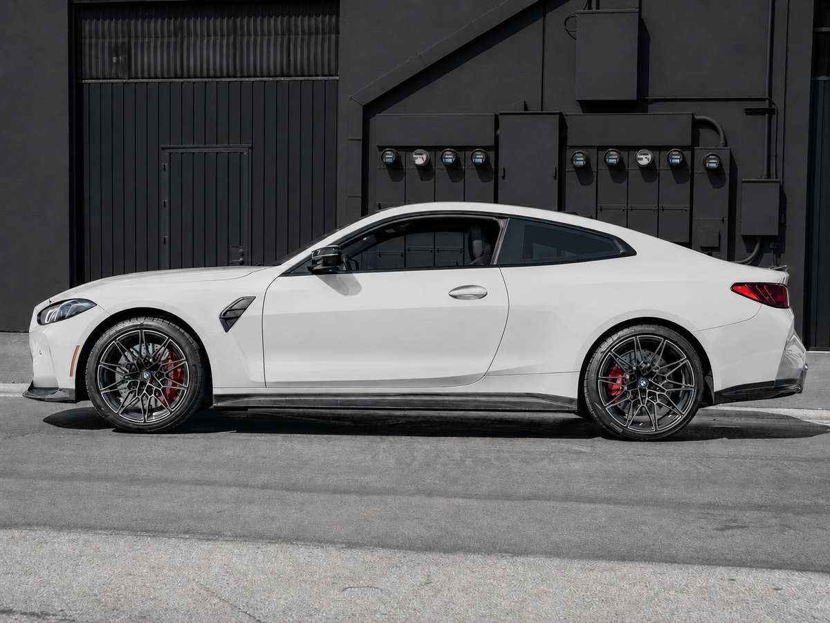 3D Style Carbon Fiber Side Skirts - BMW M4 G82