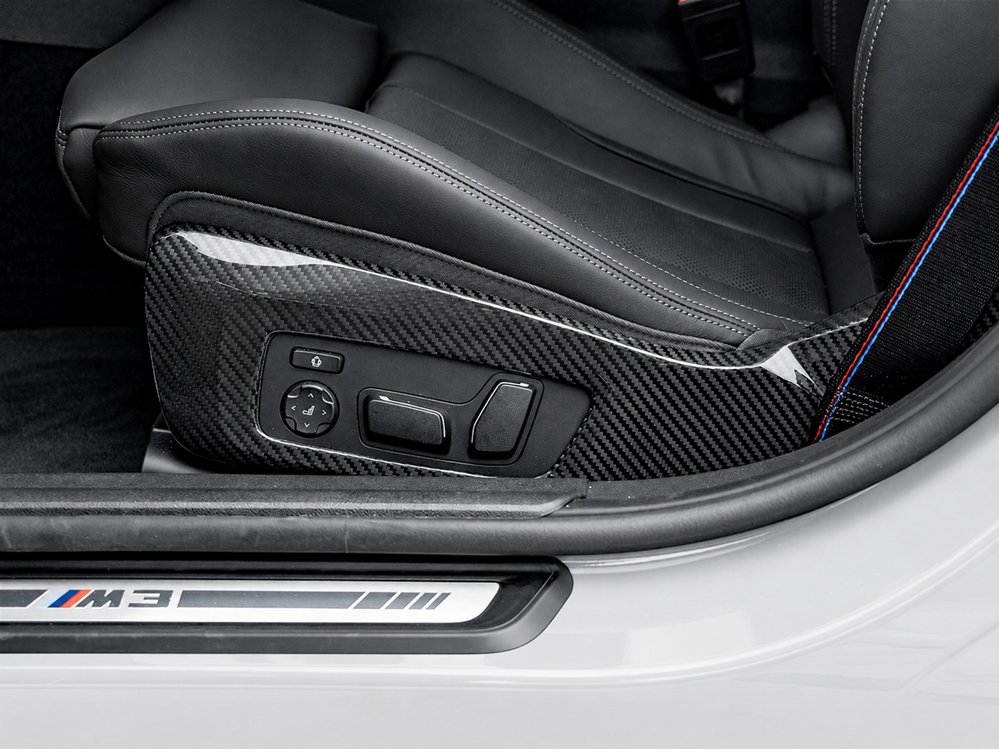 Carbon Fiber Side Seat Covers - BMW M3/4 G8X