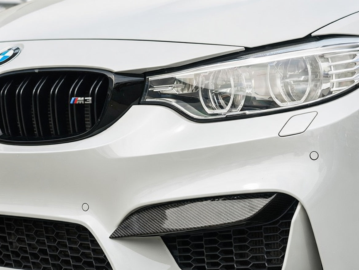 Carbon Fiber Front Upper Splitter - BMW M3/4