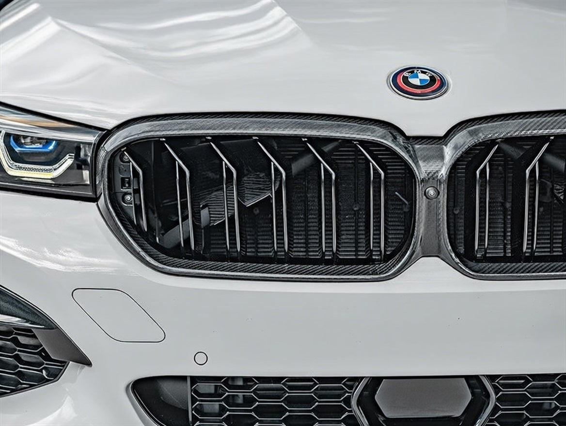 Carbon Fiber Kidney Grill - BMW 5 Series