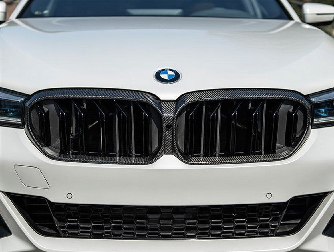 Carbon Fiber Kidney Grill - BMW 5 Series