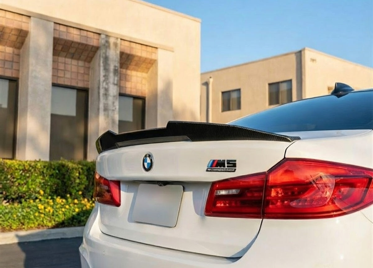 Carbon Fiber Rear Trunk Spoiler - BMW M5/5 Series
