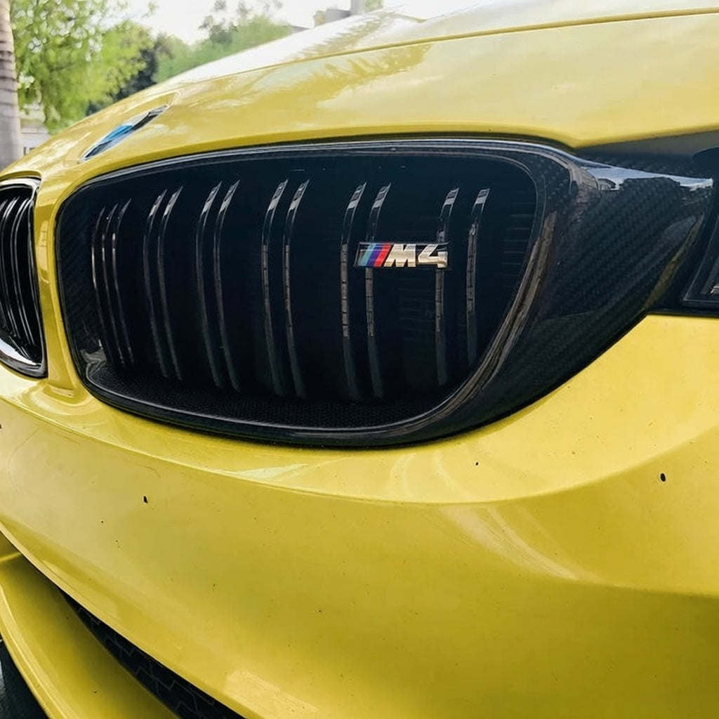 Carbon Fiber Grills - BMW M3/4 Series