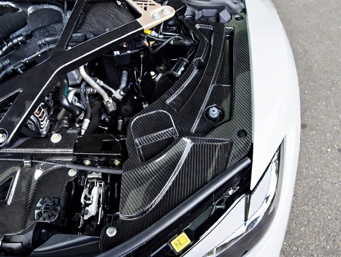 Carbon Fiber Engine Bay Headlight Cover - BMW M3/4